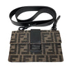 フェンディ FENDI ズッカマルスピオバケット　ショルダーバッグ 7M0295 ブラウン キャンバス レディース ショルダーバッグ