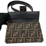 フェンディ FENDI ズッカマルスピオバケット　ショルダーバッグ 7M0295 ブラウン キャンバス レディース ショルダーバッグ