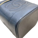 シャネル CHANEL ココマーク バニティバッグ A01998 ブラック キャビアスキン その他バッグ