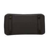 エルメス HERMES バーキン25 U刻 エタン ゴールド金具 トゴ レディース ハンドバッグ