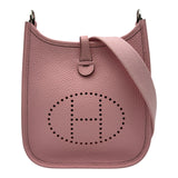 エルメス HERMES エヴリン TPM K刻 ローズサクラ シルバー金具 トリヨン レディース ショルダーバッグ