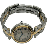 カルティエ Cartier パンテールヴァンドーム LM 1ロウ 3084241 アイボリー イエローゴールド/ステンレススチール クオーツ レディース 腕時計