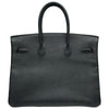 エルメス HERMES バーキン35 □B刻印 ブラック/ゴールド金具 アルデンヌ レディース ハンドバッグ