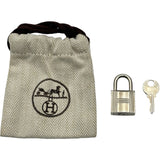 エルメス HERMES ピコタンロックPM エクラ C刻印 ゴールド シルバー金具 トリヨン/スイフト レディース ハンドバッグ