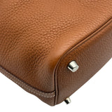 エルメス HERMES ピコタンロックPM エクラ C刻印 ゴールド シルバー金具 トリヨン/スイフト レディース ハンドバッグ