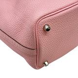 エルメス HERMES ピコタンロックPM Y刻印 ローズサクラ/シルバー金具 トリヨン レディース ハンドバッグ