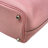 エルメス HERMES ピコタンロックPM Y刻印 ローズサクラ/シルバー金具 トリヨン レディース ハンドバッグ