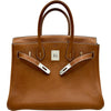 エルメス HERMES バーキン30 C刻印 ゴールド/シルバー金具 フォーブ レディース ハンドバッグ