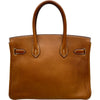 エルメス HERMES バーキン30 C刻印 ゴールド/シルバー金具 フォーブ レディース ハンドバッグ