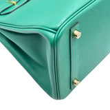 エルメス HERMES バーキン30 C刻印 ヴェールヴェルティゴ/ゴールド金具 エプソン レディース ハンドバッグ