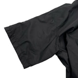 プラダ PRADA トライアングルロゴ半袖シャツジャケット SC871 ブラック ナイロン メンズ ナイロンジャケット