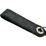 ルイ・ヴィトン LOUIS VUITTON キーホルダー・ドラゴンヌ ヴィヴィエンヌ M01821 ブラック シルバー金具 モノグラム・エクリプスキャンバス ユニセックス キーホルダー
