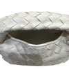 ボッテガ・ヴェネタ BOTTEGA VENETA ミニホップ 777586 ホワイト イントレチャートレザー レディース ショルダーバッグ