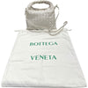 ボッテガ・ヴェネタ BOTTEGA VENETA ミニホップ 777586 ホワイト イントレチャートレザー レディース ショルダーバッグ