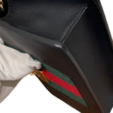 グッチ GUCCI シルヴィスーパーミニバッグ 494646 ブラック /ゴールド金具 レザー レディース ショルダーバッグ