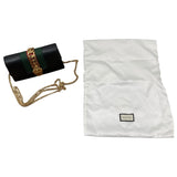 グッチ GUCCI シルヴィスーパーミニバッグ 494646 ブラック /ゴールド金具 レザー レディース ショルダーバッグ