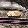 フェンディ FENDI ズッカハンドバック ブラウン ナイロンキャンパス レディース ハンドバッグ
