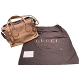 グッチ GUCCI レザートートバッグ 527066 ベージュ レザー レディース トートバッグ