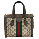 グッチ GUCCI オフィディアスモールトートバッグ 527551 ブラウン キャンバス レディース トートバッグ