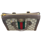 グッチ GUCCI オフィディアスモールトートバッグ 527551 ブラウン キャンバス レディース トートバッグ