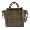 セリーヌ CELINE ラゲージナノショッパー 189243 トープ シルバー金具 ドラムドカーフスキン レディース ハンドバッグ