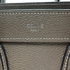 セリーヌ CELINE ラゲージナノショッパー 189243 トープ シルバー金具 ドラムドカーフスキン レディース ハンドバッグ