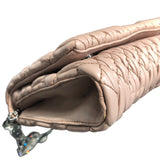 ミュウミュウ miu miu ナッパクリスタル ショルダーバッグ RT0530 ピンクベージュ シルバー金具 ナッパレザー レディース ショルダーバッグ