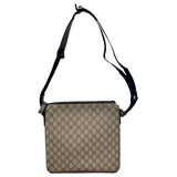 グッチ GUCCI GGスプリームショルダーバッグ 406374 ベージュ キャンバス メンズ ショルダーバッグ