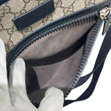 グッチ GUCCI GGスプリームショルダーバッグ 406374 ベージュ キャンバス メンズ ショルダーバッグ