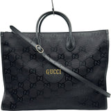 グッチ GUCCI オフザグリッド トートバッグ 630353 ブラック GGナイロン ユニセックス ショルダーバッグ
