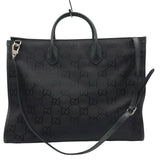 グッチ GUCCI オフザグリッド トートバッグ 630353 ブラック GGナイロン ユニセックス ショルダーバッグ