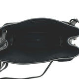 バレンシアガ BALENCIAGA ネイビーカバスXS 390346 ブラック レザー レディース トートバッグ ショルダーバッグ