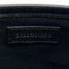 バレンシアガ BALENCIAGA ネイビーカバスXS 390346 ブラック レザー レディース トートバッグ ショルダーバッグ