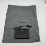 バレンシアガ BALENCIAGA ネイビーカバスXS 390346 ブラック レザー レディース トートバッグ ショルダーバッグ
