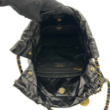 シャネル CHANEL CHANEL22 スモール AS3260 ブラック/ゴールド シャイニーカーフ レディース ショルダーバッグ