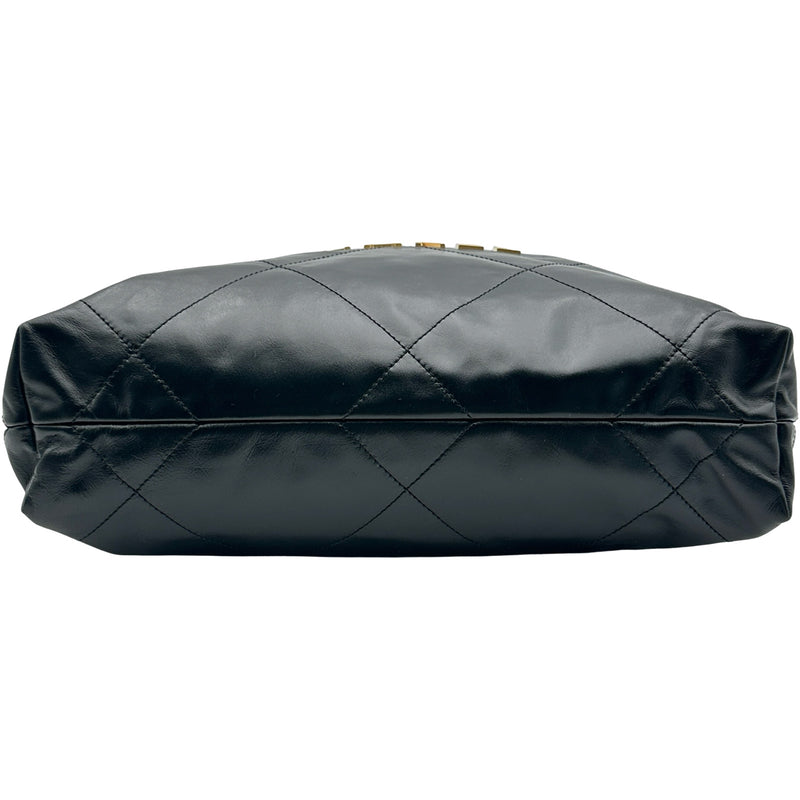 【付属品充実】CHANEL22 スモール ブラック×ゴールド シャネル CHANEL CHANEL22 スモール AS3260 ブラック/ゴールド