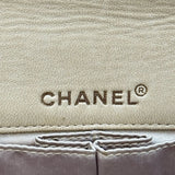 シャネル CHANEL ニュートラベルライン チェーンバッグ A15285 6番台 ベージュ シルバー金具 ナイロンジャガード レディース ショルダーバッグ