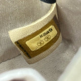 シャネル CHANEL ニュートラベルライン チェーンバッグ A15285 6番台 ベージュ シルバー金具 ナイロンジャガード レディース ショルダーバッグ