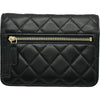 シャネル CHANEL マトラッセミニチェーンウォレット AP1649 31番台 ブラック ラムスキン レディース ウォレットチェーン
