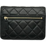 シャネル CHANEL マトラッセミニチェーンウォレット AP1649 31番台 ブラック ラムスキン レディース ウォレットチェーン