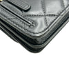 シャネル CHANEL マトラッセミニチェーンウォレット AP1649 31番台 ブラック ラムスキン レディース ウォレットチェーン