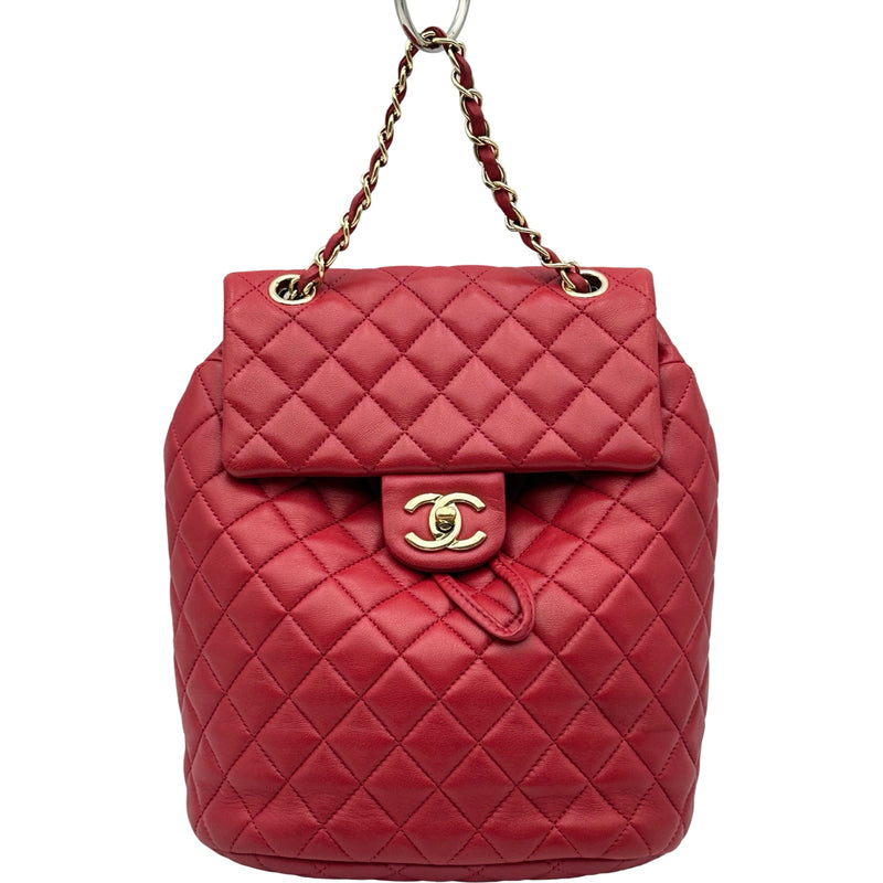 シャネル CHANEL マトラッセバッグパック A91121 23番台 レッド