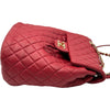 シャネル CHANEL マトラッセバッグパック A91121 23番台 レッド/ゴールド金具 ラムスキン レディース リュック・デイパック