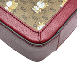 グッチ GUCCI GGマーモントショルダー ドラえもんコラボ 655596 レッド ミニGGスプリーム レディース ショルダーバッグ