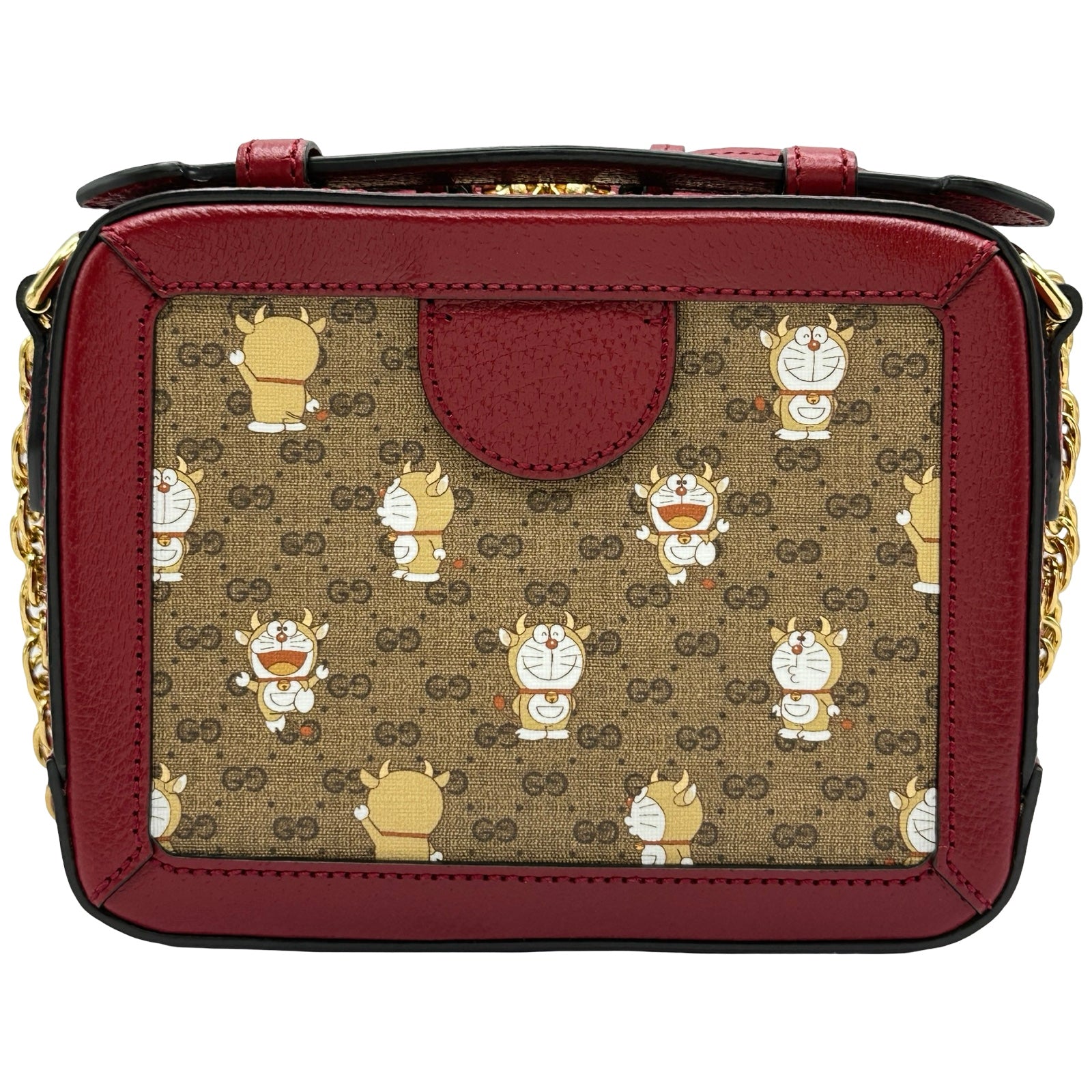 グッチ GUCCI GGマーモントショルダー ドラえもんコラボ 655596 レッド