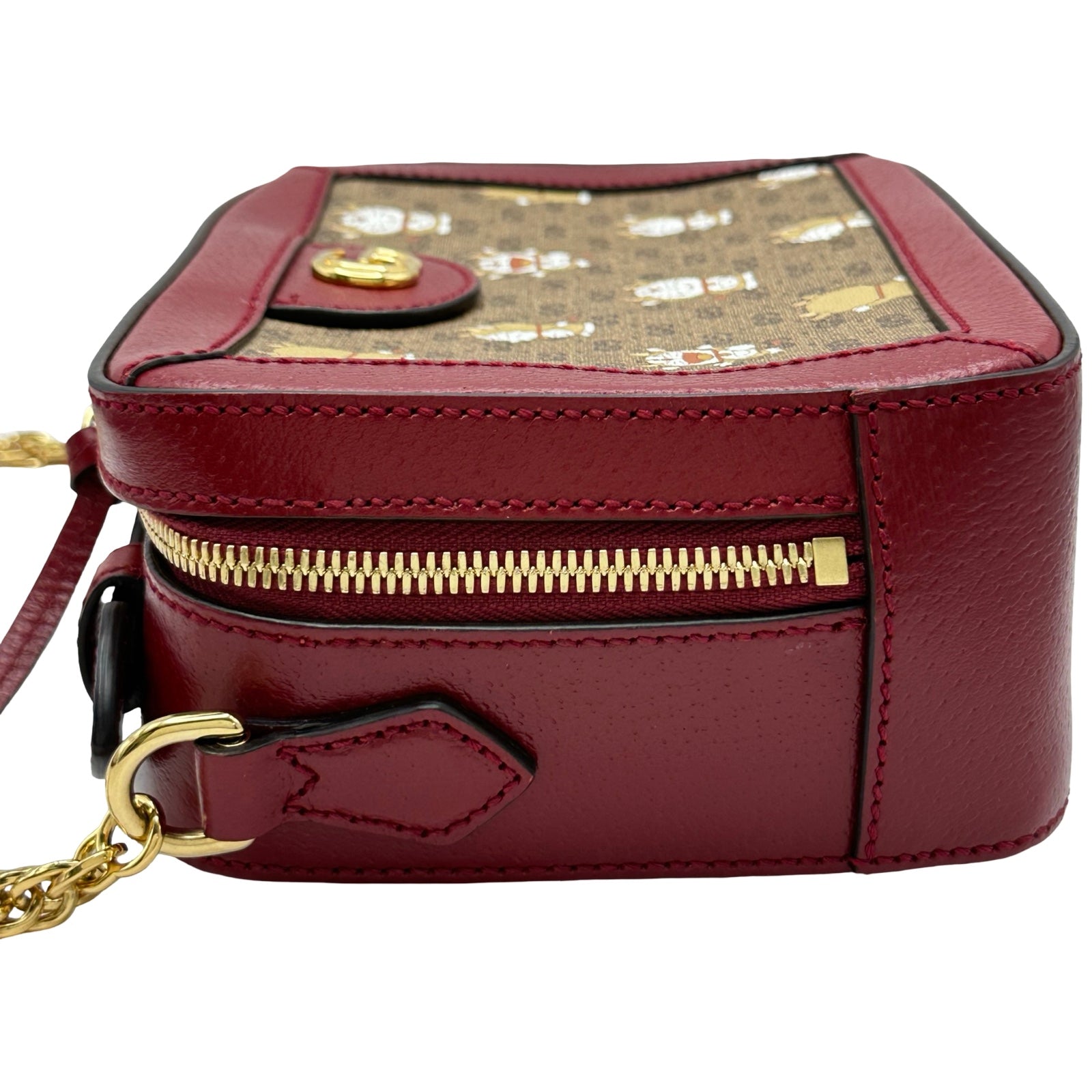 グッチ GUCCI GGマーモントショルダー ドラえもんコラボ 655596 レッド