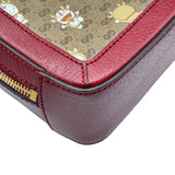 グッチ GUCCI GGマーモントショルダー ドラえもんコラボ 655596 レッド ミニGGスプリーム レディース ショルダーバッグ