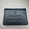 グッチ GUCCI GGエンボスベルトバッグ 645093 ブラック　シルバー金具 GGエンボス メンズ ボディバッグ
