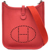 エルメス HERMES エヴリンTPM X刻印 ブーゲンビリア/シルバー金具 トリヨン レディース ショルダーバッグ