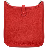 エルメス HERMES エヴリンTPM X刻印 ブーゲンビリア/シルバー金具 トリヨン レディース ショルダーバッグ